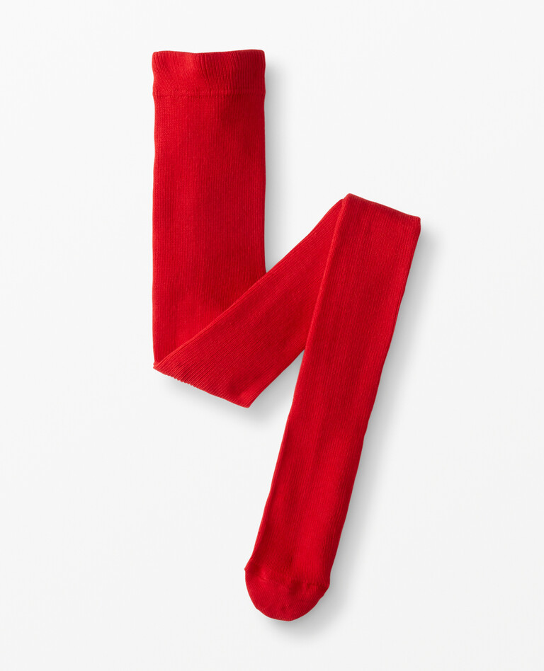 Bright Basics Ribbed Tights | Hanna Andersson