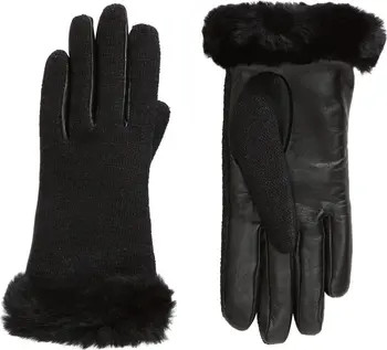Shorty Genuine Shearling Gloves | Nordstrom Rack