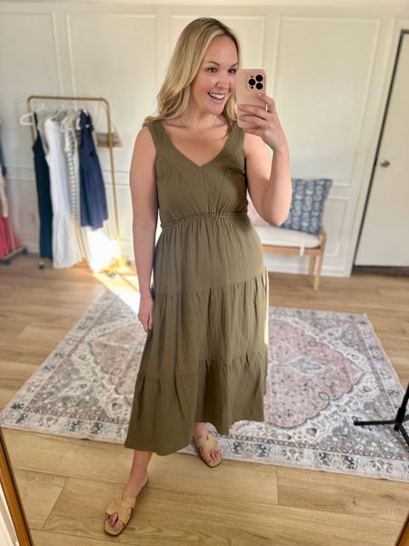 I love the color of this dress! It was one of my best sellers last summer and I’ve been looking forward to sharing it again! 

#LTKstyletip #LTKworkwear #LTKmidsize