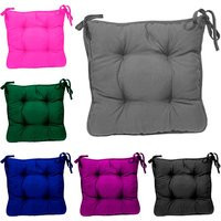 Chair Pads With Ties/Indoor/ Bistro Cushions/Chair Seat Cushion/Handmade Pillows For Chairs/Round Pillow/Home Decor/Cushion in Assortment | Etsy (US)