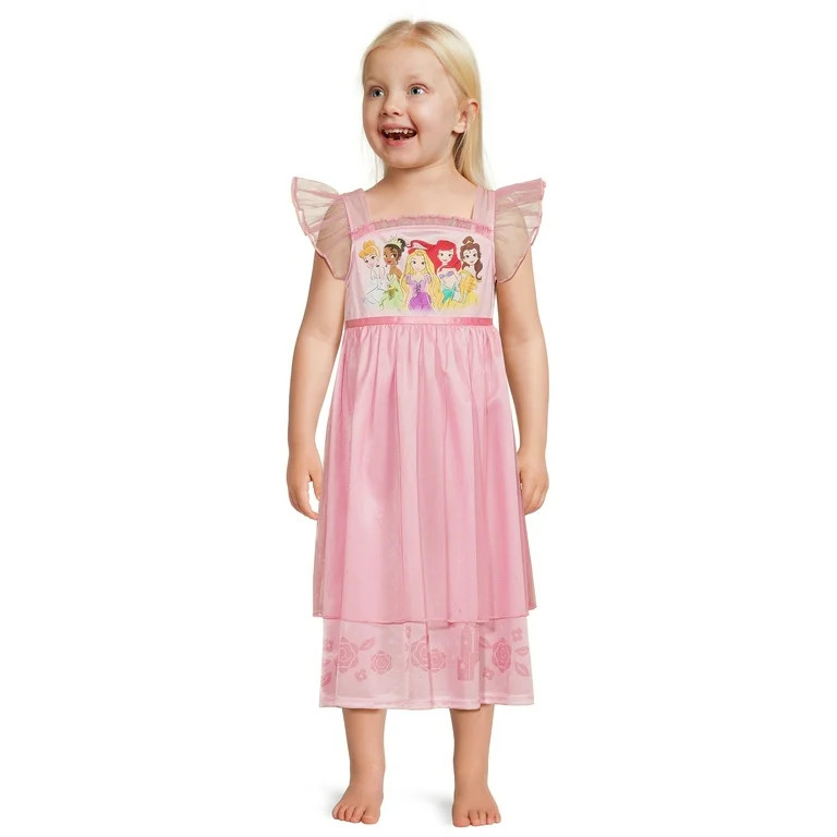 Toddler Girls Fantasy Nightgown, Sizes 2T-5T | Walmart (US)