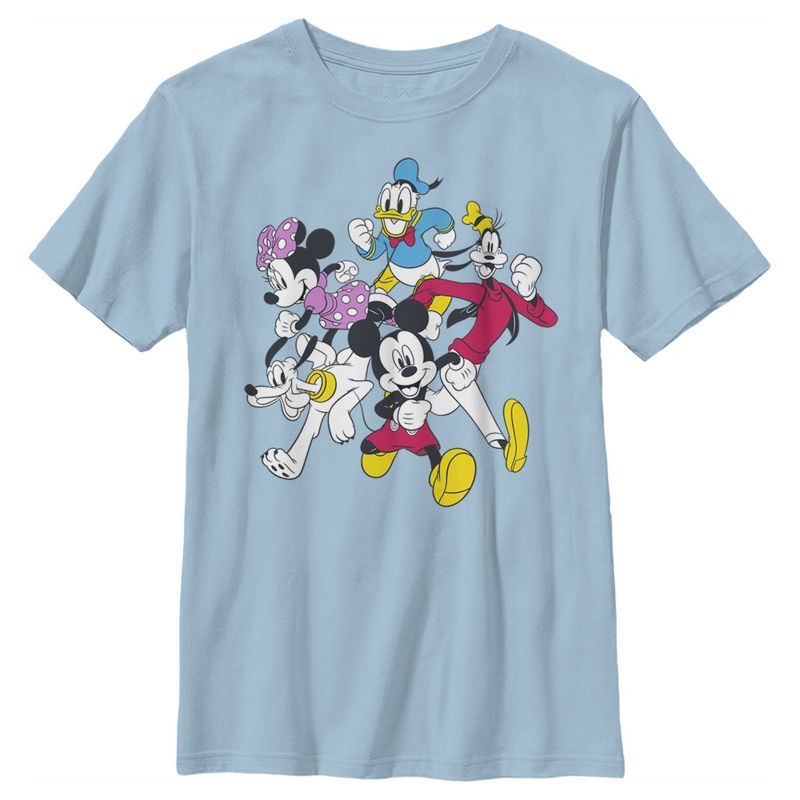 Boy's Disney Mickey & Friends Run T-Shirt | Target