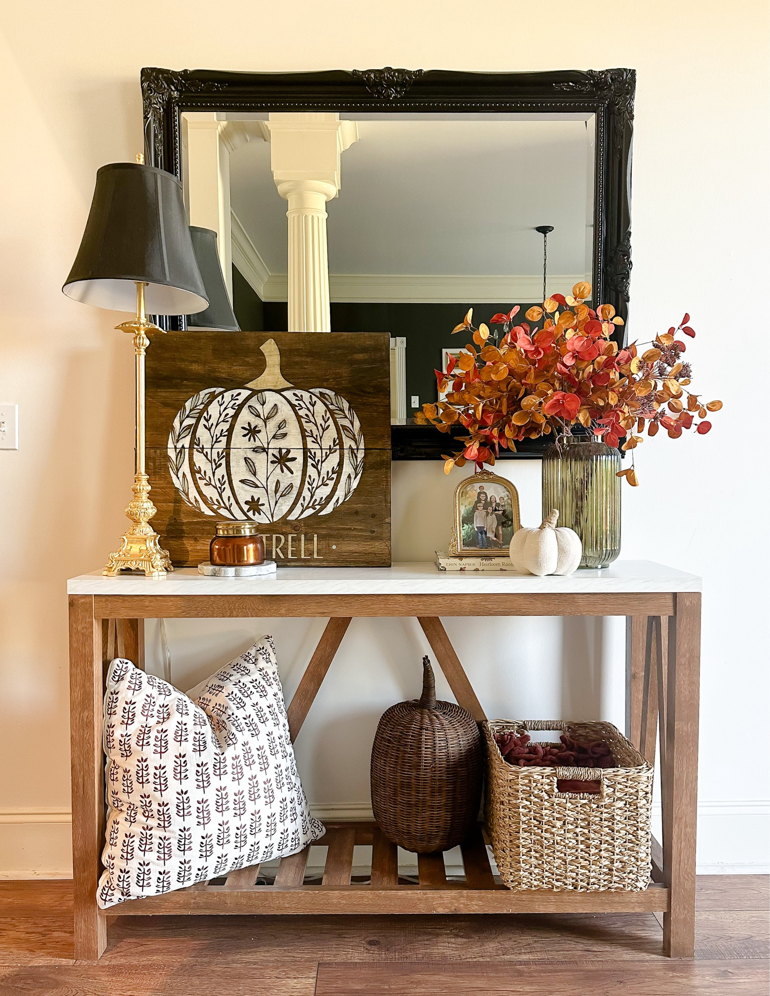 Entryway table decorated for fall! 

Fall outfits, fall dress, fall family photos outfit, fall dresses, travel outfit, Abercrombie jeans, Madewell jeans, bodysuit, jacket, coat, booties, ballet flats, tote bag, leather handbag, fall outfit, Fall outfits, athletic dress, fall decor, Halloween, work outfit, white dress, country concert, fall trends, living room decor, primary bedroom, wedding guest dress, Walmart finds, travel, kitchen decor, home decor, business casual, patio furniture, date night, winter fashion, winter coat, furniture, Abercrombie sale, blazer, work wear, jeans, travel outfit, swimsuit, lululemon, belt bag, workout clothes, sneakers, maxi dress, sunglasses,Nashville outfits, bodysuit, midsize fashion, jumpsuit, spring outfit, coffee table, plus size, concert outfit, fall outfits, teacher outfit, boots, booties, western boots, jcrew, old navy, business casual, work wear, wedding guest, Madewell, family photos, shacket, fall dress, living room, red dress boutique, gift guide, Chelsea boots, winter outfit, snow boots, cocktail dress, leggings, sneakers, shorts, vacation, back to school, pink dress, wedding guest, fall wedding guest

#LTKSaleAlert #LTKHome #LTKSeasonal