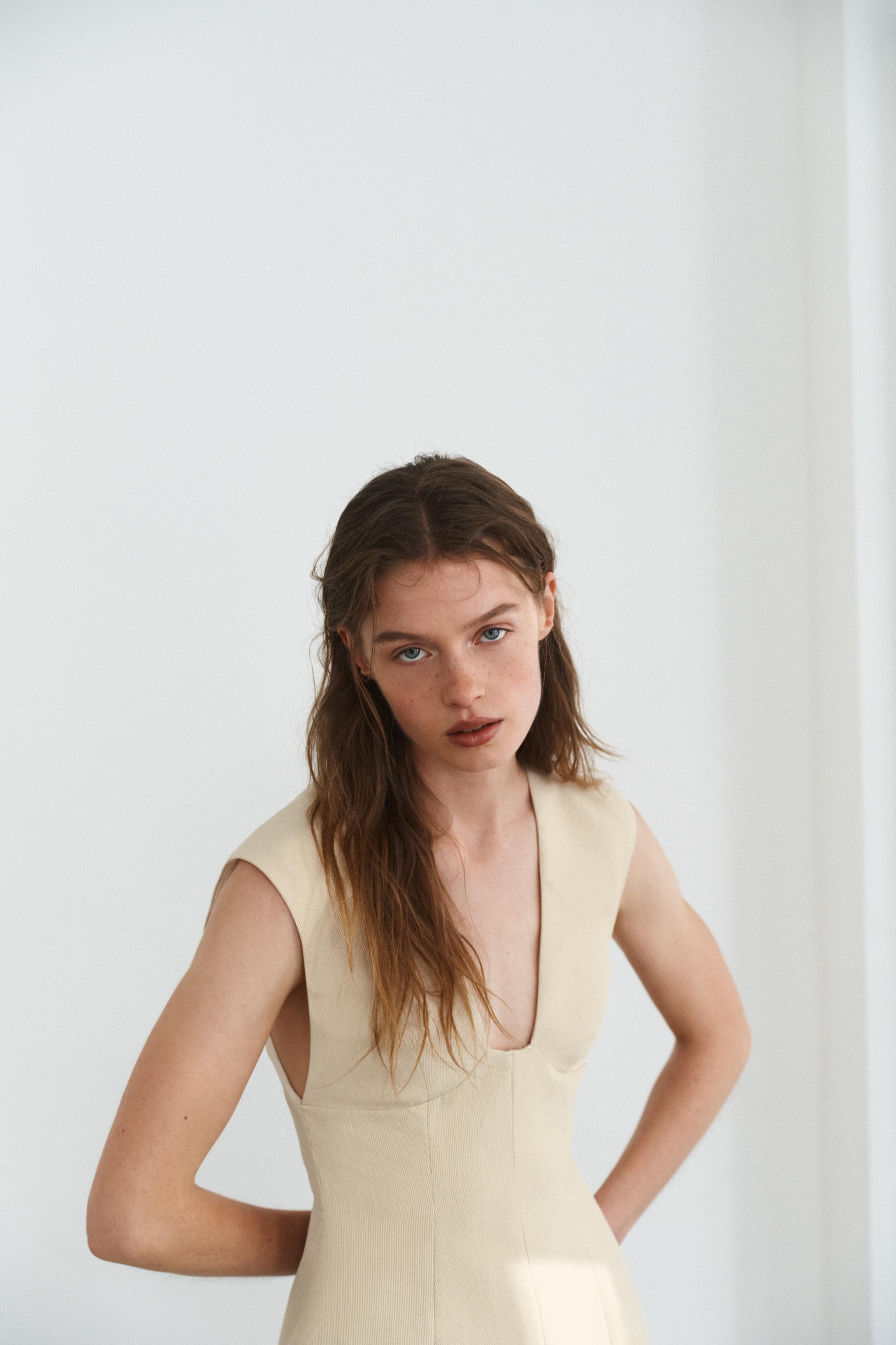 STRIPED SHORT DRESS | Zara US