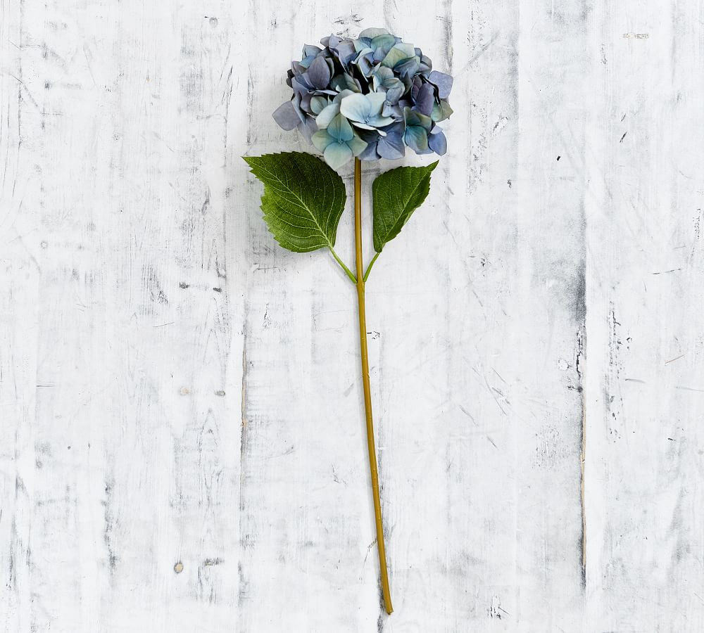 Faux Hydrangea Stem - Jewel Tone | Pottery Barn (US)