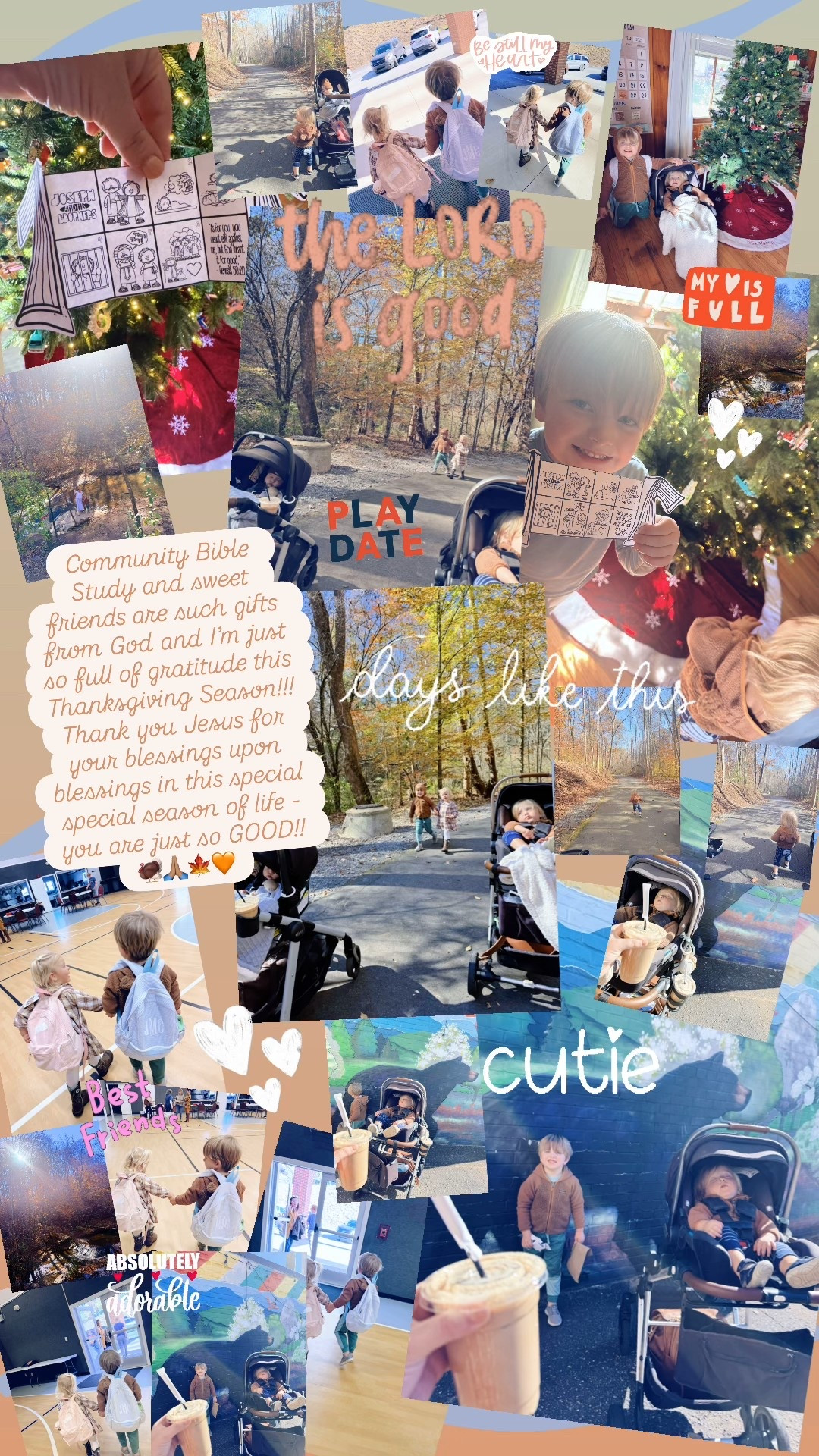 Community Bible Study and sweet friends are such gifts from God and I’m just so full of gratitude this Thanksgiving Season!!! Thank you Jesus for your blessings upon blessings in this special special season of life - you are just so GOOD!! 🦃🙏🏽🍁🧡

#LTKBaby #LTKFamily #LTKKids