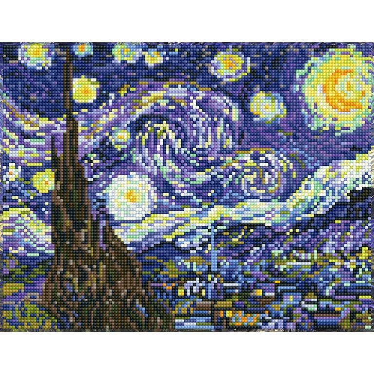 DIAMOND DOTZ® Starry Night (Après Van Gogh) Special Edition Diamond Painting Kit | Walmart (US)