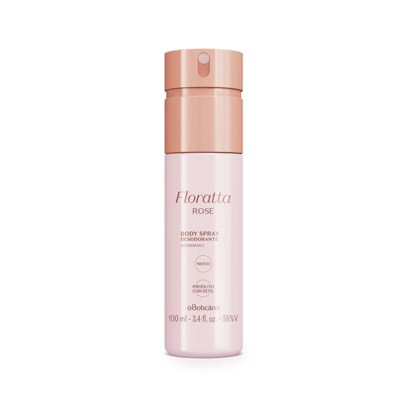 Desodorante Body Spray Floratta Rose 100ml | oBoticario (BR)