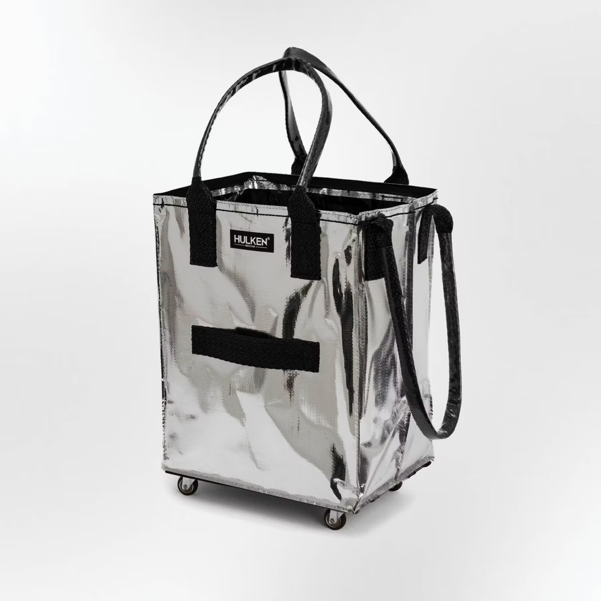 HULKEN Original Rolling Tote Bag Medium Silver | Target