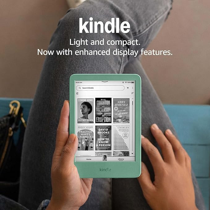 New Amazon Kindle (16 GB) - Lightest and most compact Kindle, now with faster page turns, and hig... | Amazon (US)