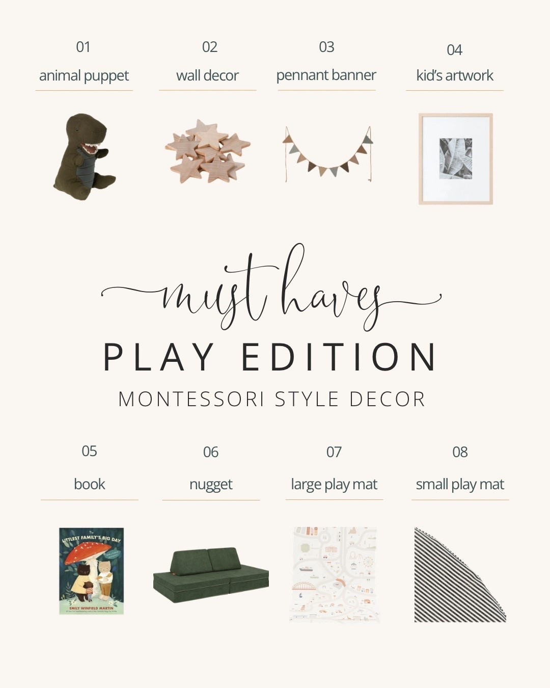 My decor items for Arbor’s playroom!

#LTKmomlife #LTKHome #LTKKids