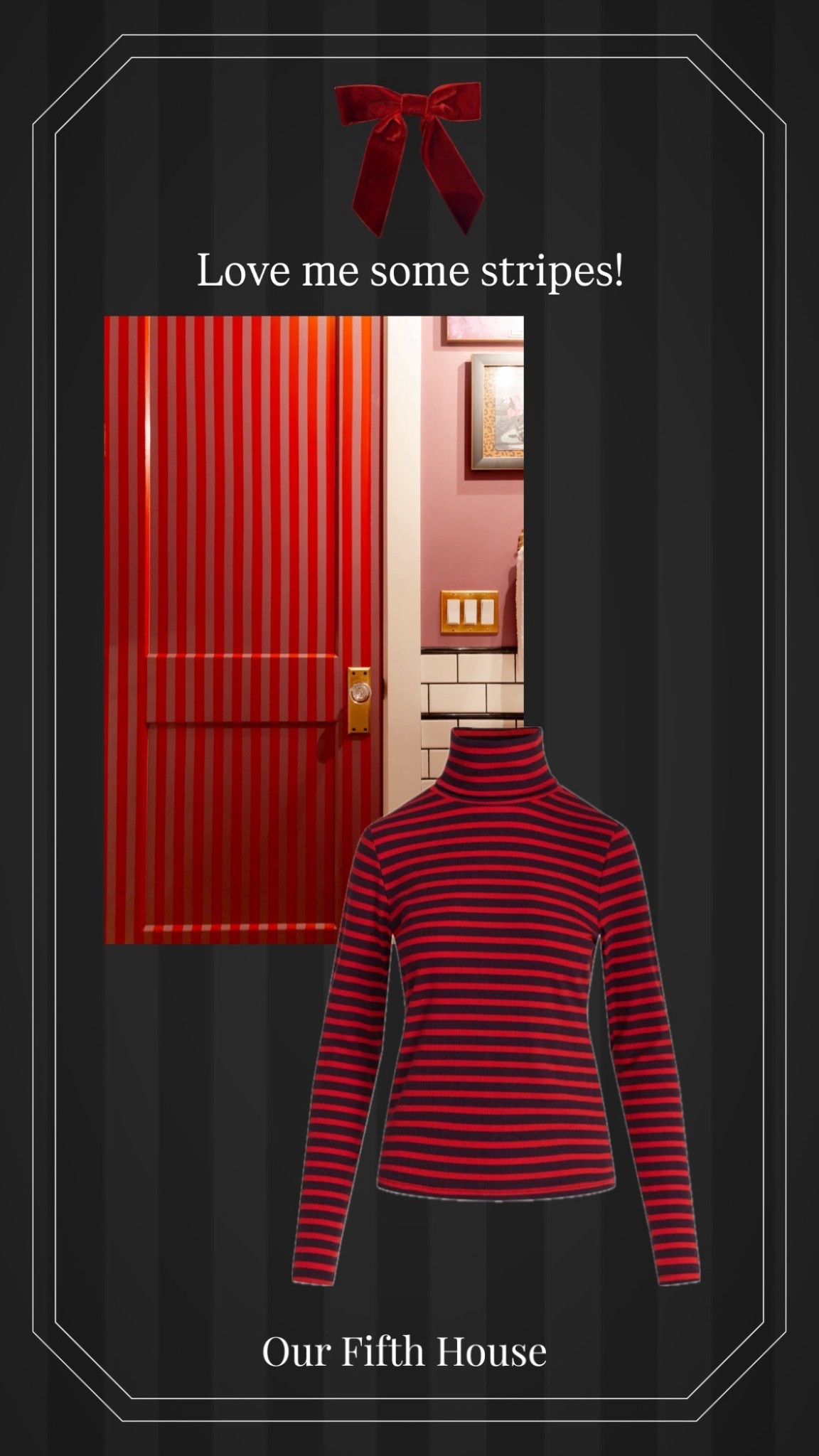 $14! Really nice medium weight, ribbed turtleneck. Two stripe colorways and two solids. Just ordered the cream. Selling fast! ♥️ Also linking a thinner option that I love for layering under sweaters. 

#LTKFindsUnder50 #LTKHoliday #LTKOver40