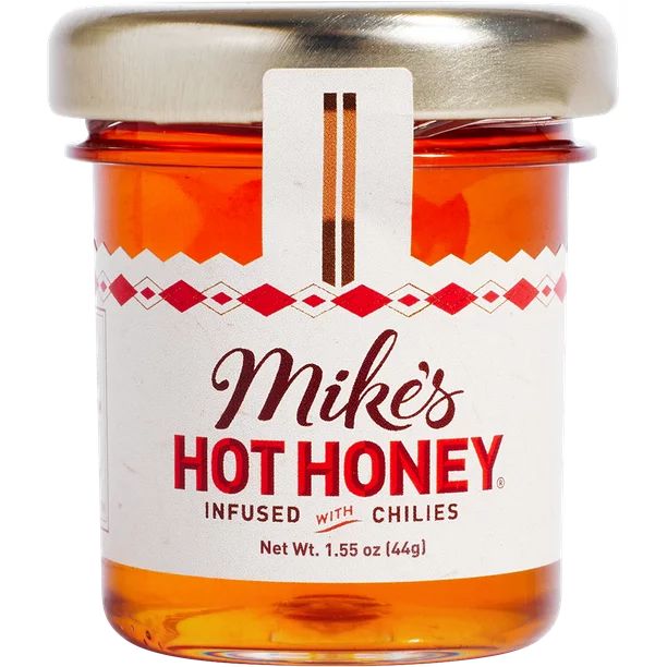 Mike's Hot Honey Infused with Chilies, Glass Mini Jar, 1.55 oz | Walmart (US)
