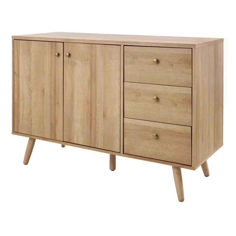 Hanning 46.5'' Wide 3 Drawer Server | Wayfair North America
