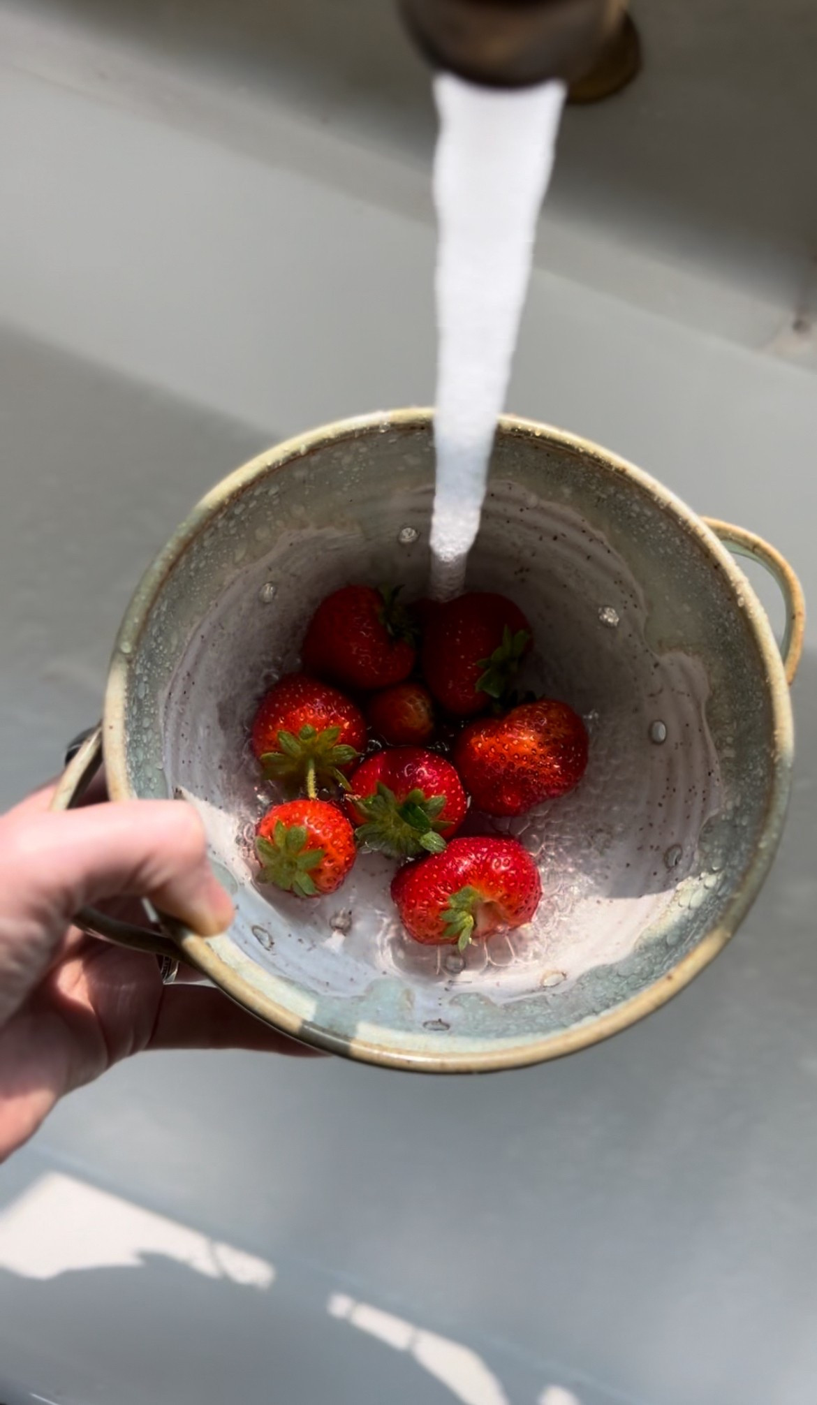 handmade ceramic berry colander 

#LTKHome #LTKSummerEdit