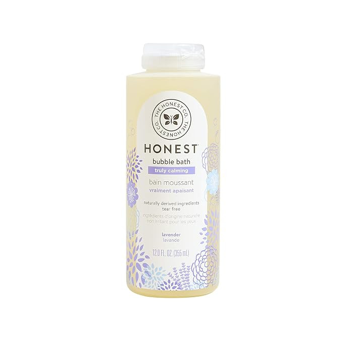 The Honest Company Truly Calming Lavender Bubble Bath Tear Free Kids Bubble Bath Naturally Derive... | Amazon (US)
