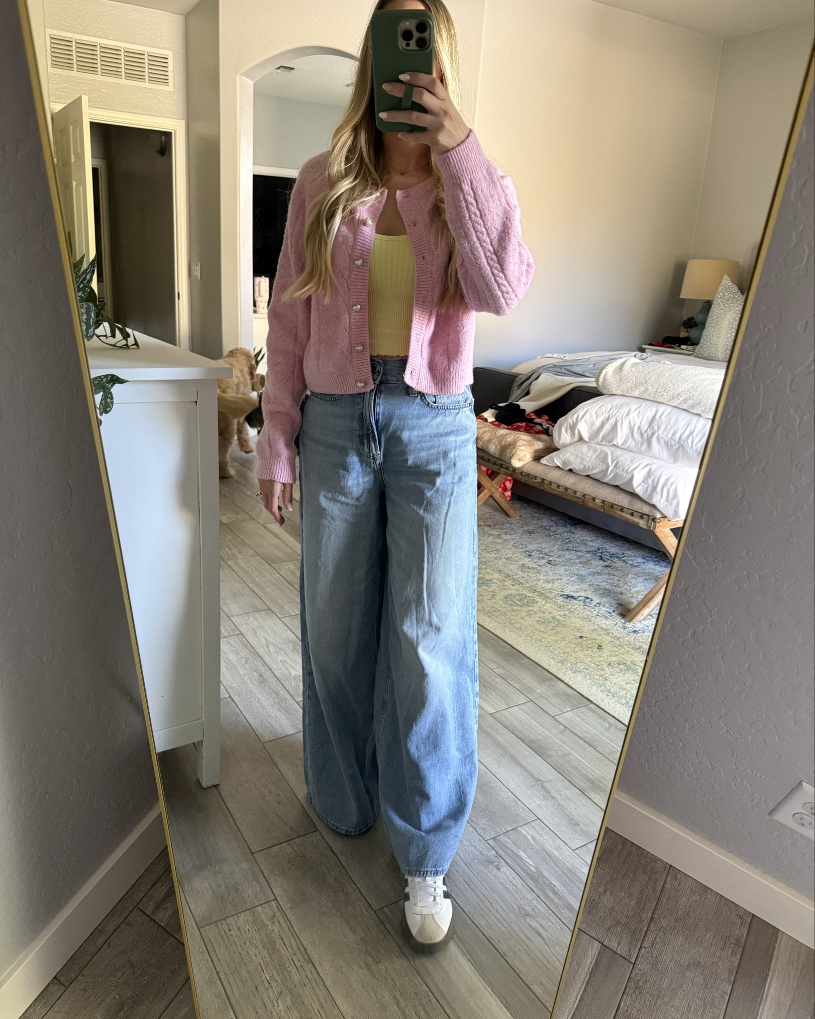 Love this girly pink cardigan from Walmart! The buttons are little hearts 💞 so soft and perfect for V-day or Galentine’s ♥️

#walmartfind #walmartfashion #vday

#LTKmomlife #LTKValentine