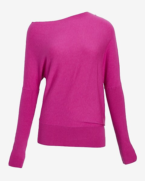 Ultra Soft Off The Shoulder Banded Sweater | Express