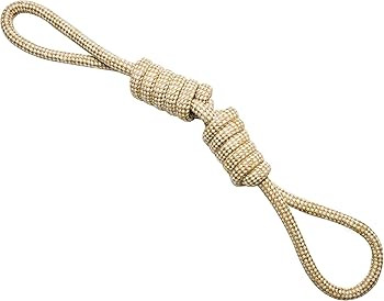 Franklin Sports Pet Supply Natural Rope Dog Toys - 4 Pack - Play Fetch - Tug of War - Dog Teethin... | Amazon (US)