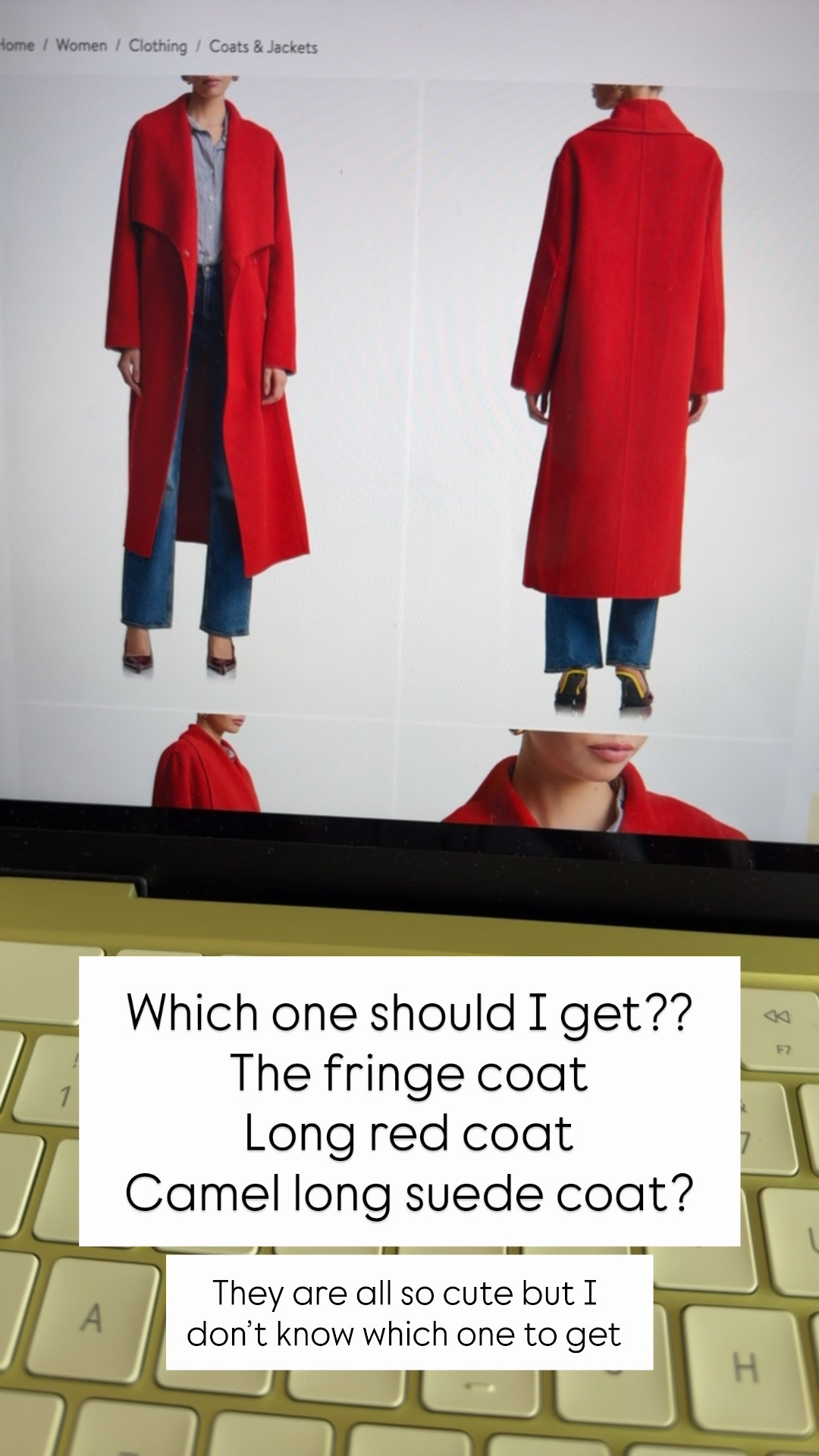 The majority said to get the red so that’s the one I got!

#LTKSaleAlert #LTKTravel #LTKWorkwear