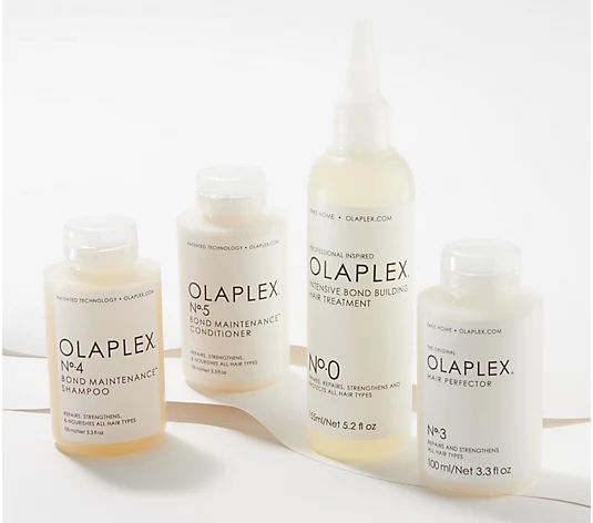 Olaplex 4-pc Complete Intensive Bond Building Hair Treatment | QVC