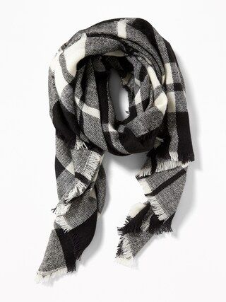 Flannel Blanket Scarf for Women | Old Navy US