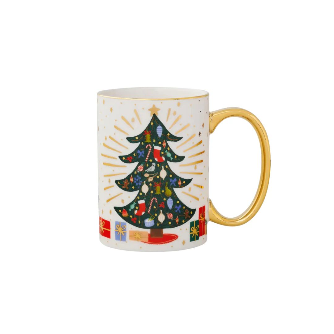 Holiday Tree Mug | Pink Antlers