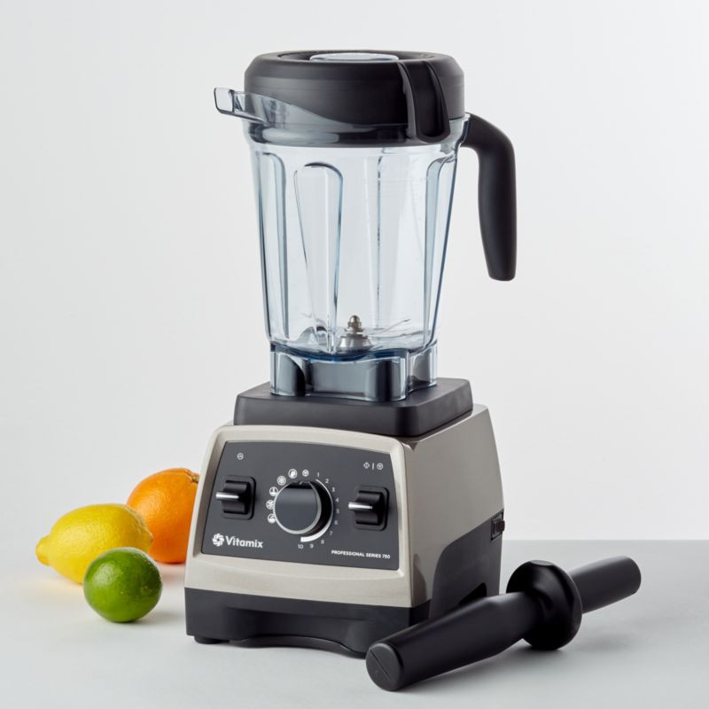 Vitamix Professional Series 750 Pearl Gray + Reviews | Crate and Barrel | Crate & Barrel