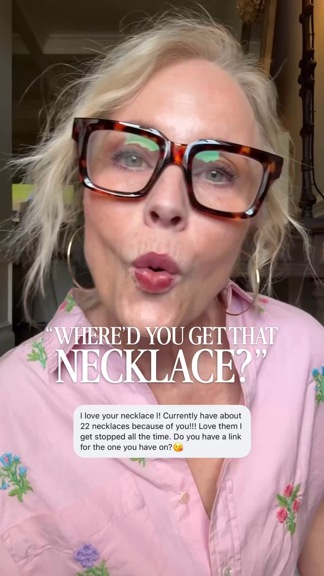 We made it to Part 3 of the necklace tour and y’all KNOW I saved the gold for last. 😂

These are the necklaces I reach for when an outfit just needs something. Some are investment pieces I’ve worn for years, some are handmade, some are Amazon finds that look WAY more expensive than they are—and quite a few have been some of my most-requested links ever.

If there’s one thing this little 3-part tour has proven, it’s that you absolutely do not need a whole new wardrobe to change up your look. Sometimes a really good necklace does all the work.

Comment “NECKLACE” and I’ll send you the links to everything I can still find!



#StatementNecklaces #GoldJewelry #lookforless #midlifefashion #getyourcolonoscopy

#LTKootd #LTKOver40 #LTKstorytime