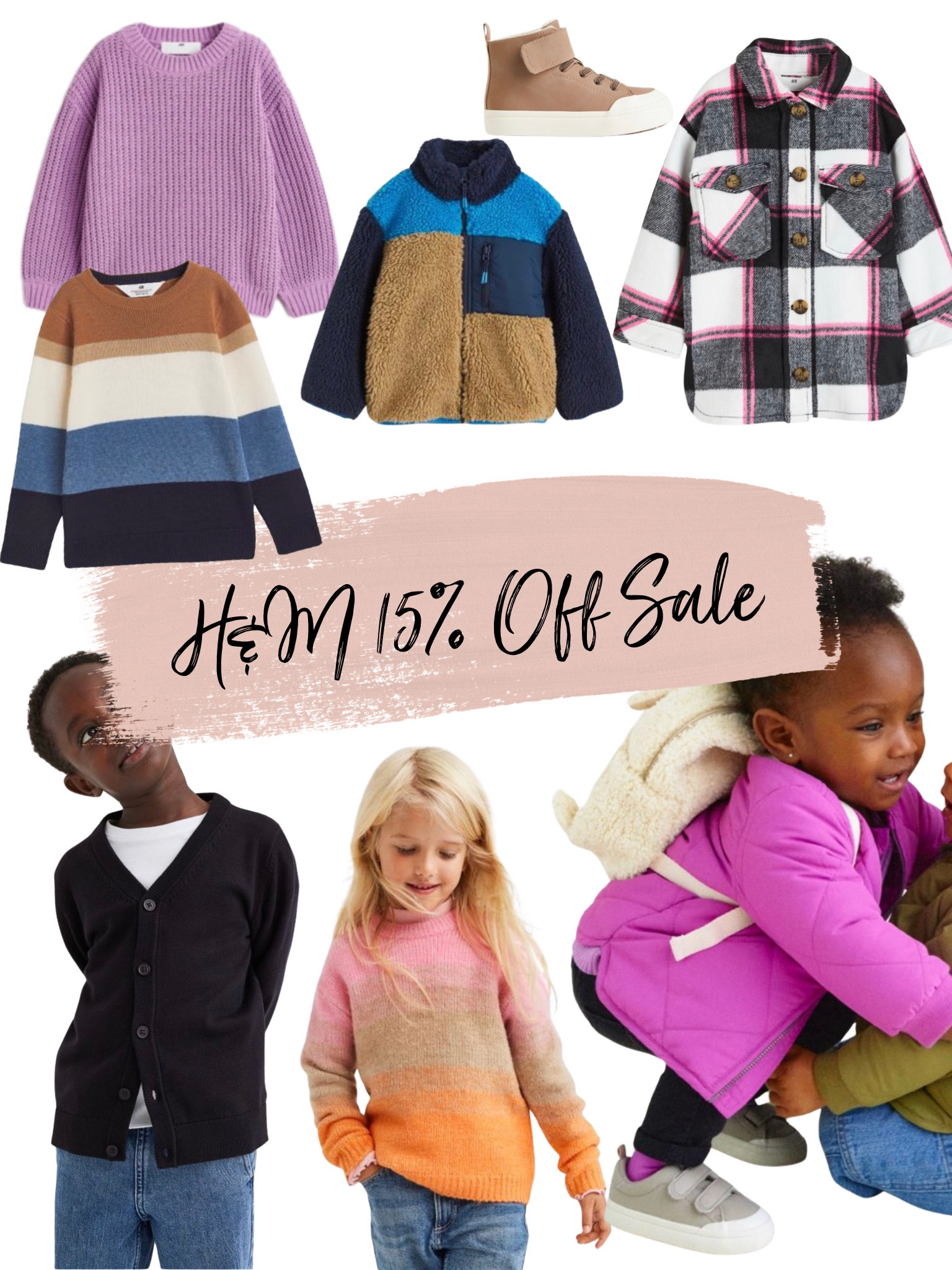 H&M One-Day Sale: 15% off everything!

Here are the kids clothes that I got! So cute! 

Kids outfits, fall, fall outfits, kids jackets, kids sweaters, girls clothes, boys clothes


#LTKSeasonal #LTKkids #LTKsalealert