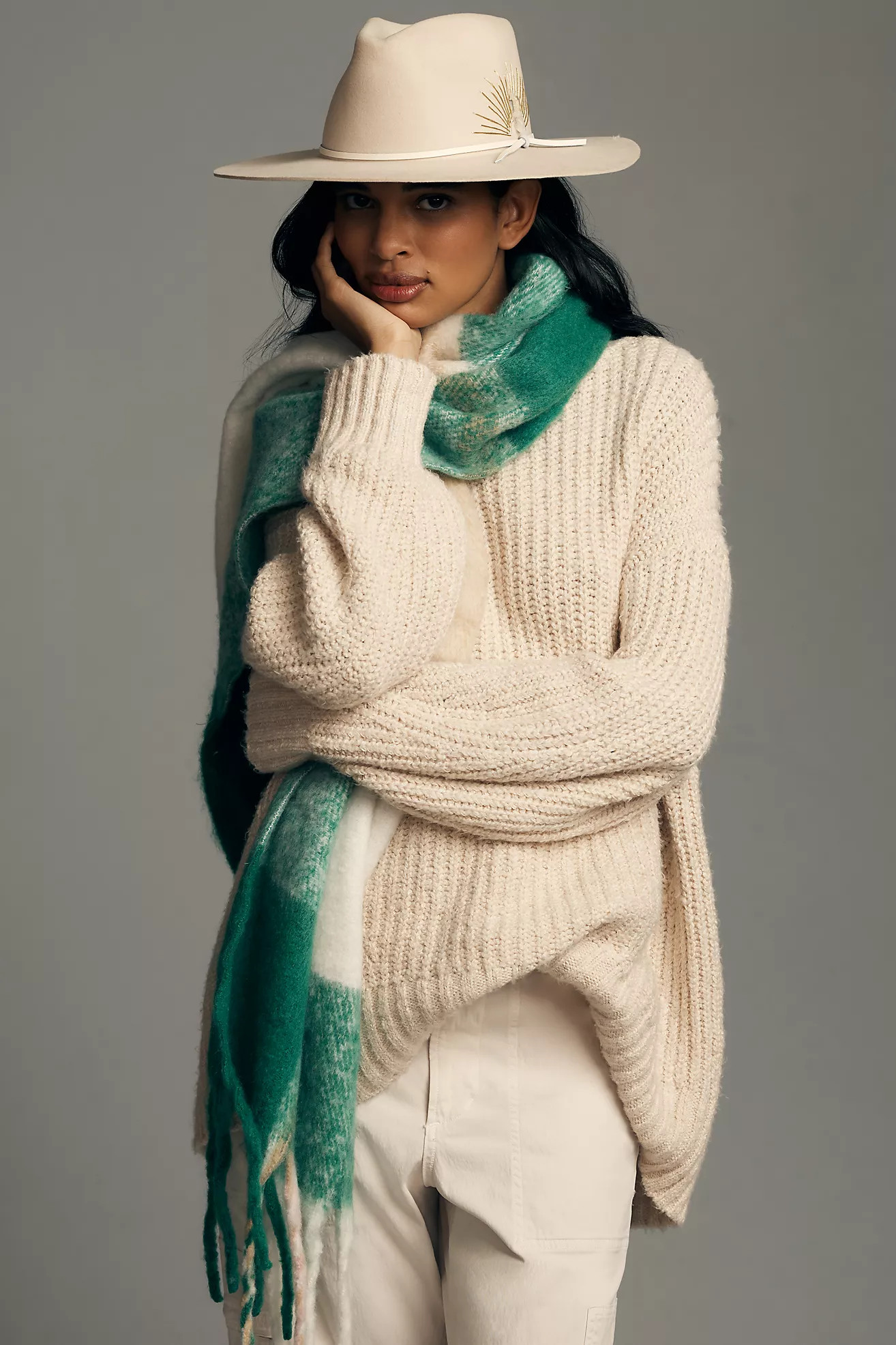 The Dakotah Oversized Turtleneck Sweater by Maeve | Anthropologie (US)