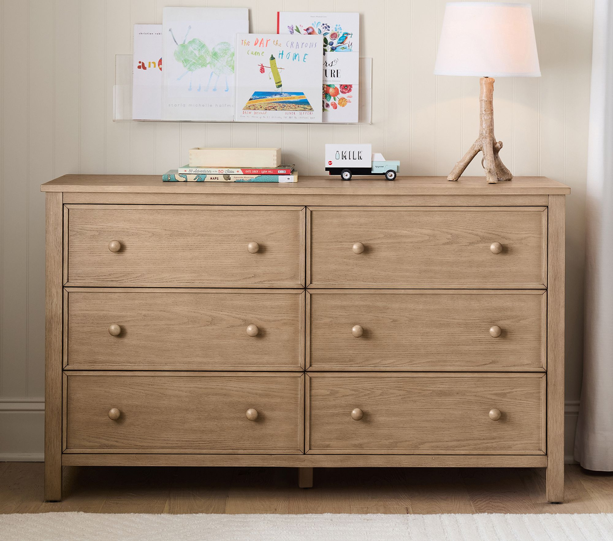 Austen 6-Drawer Dresser (56w x 19d") | Pottery Barn Kids