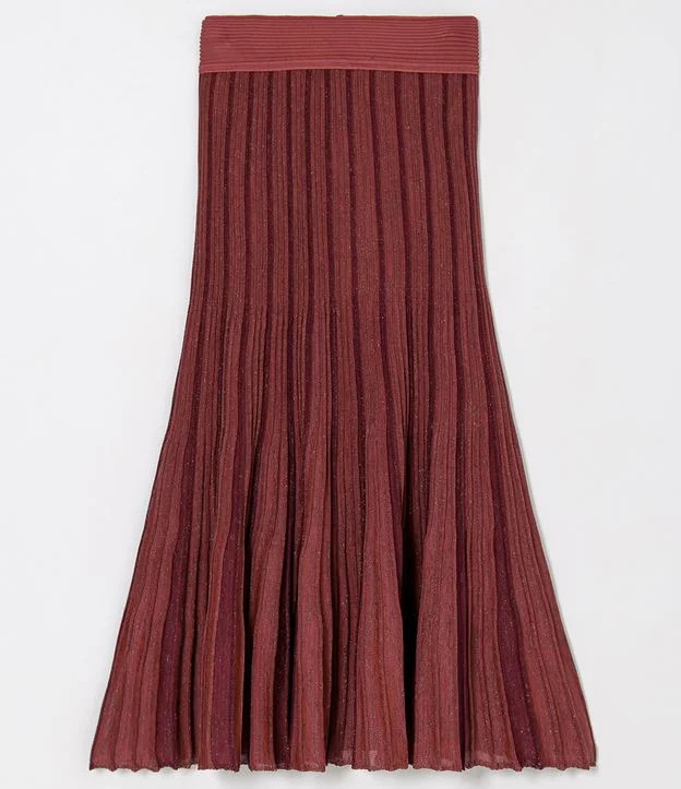 Saia Plissada em Retilínea  - Lojas Renner | Lojas Renner (BR)