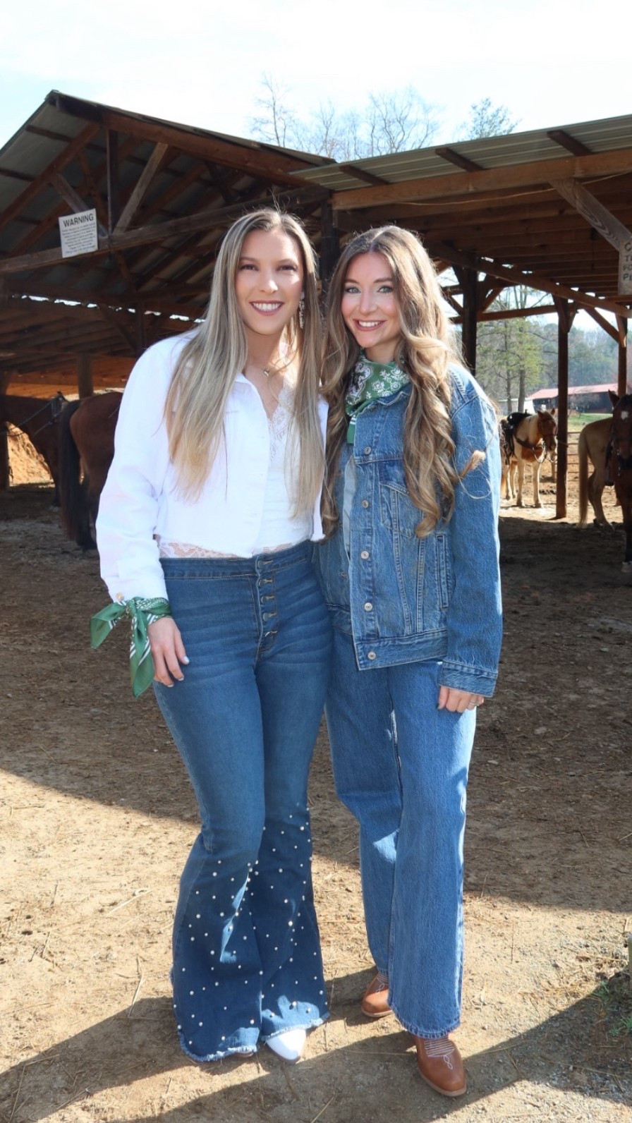 Denim on denim🩵

#LTKootd #LTKTravel