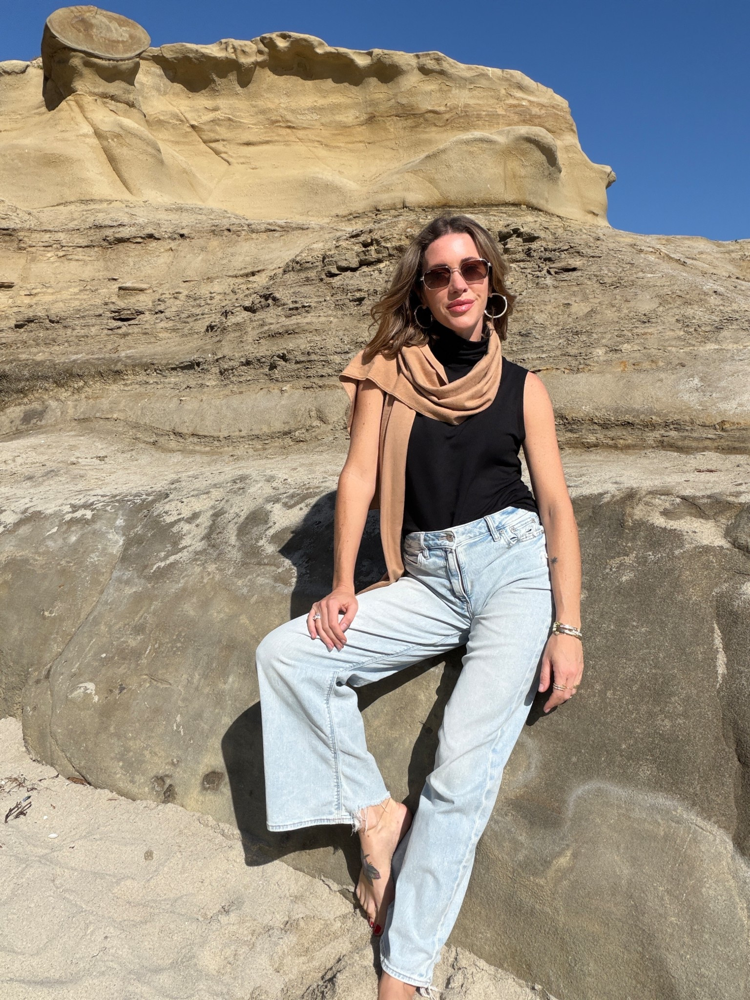 Luxe Layers 💙 
Tank ➕ Scarf 
IG @bleusalt
Code: HEATHER for 10% off 

#LTKootd #LTKdayinmylife #LTKgrwm