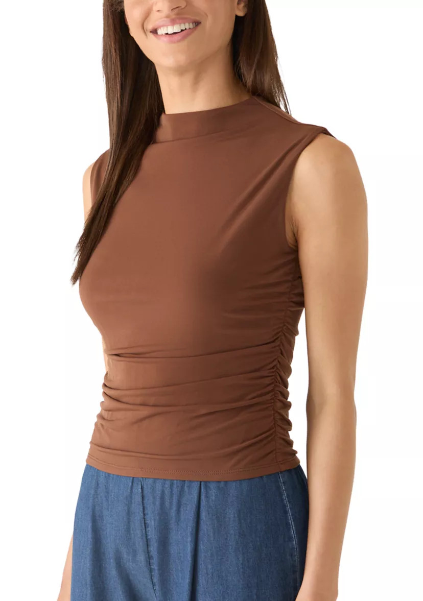 Women's Sleeveless Knit Side Cinch Top | Belk