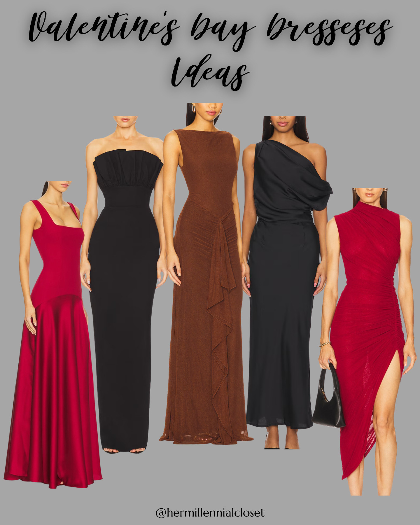Valentine’s Day dress ideas 🤍 

Sleek, timeless, and easy to style perfect for romantic dinners, formal events, or special occasions this season.

Must try! 🤍  

 #LTKgrwm #LTKootd #LTKSaleAlert