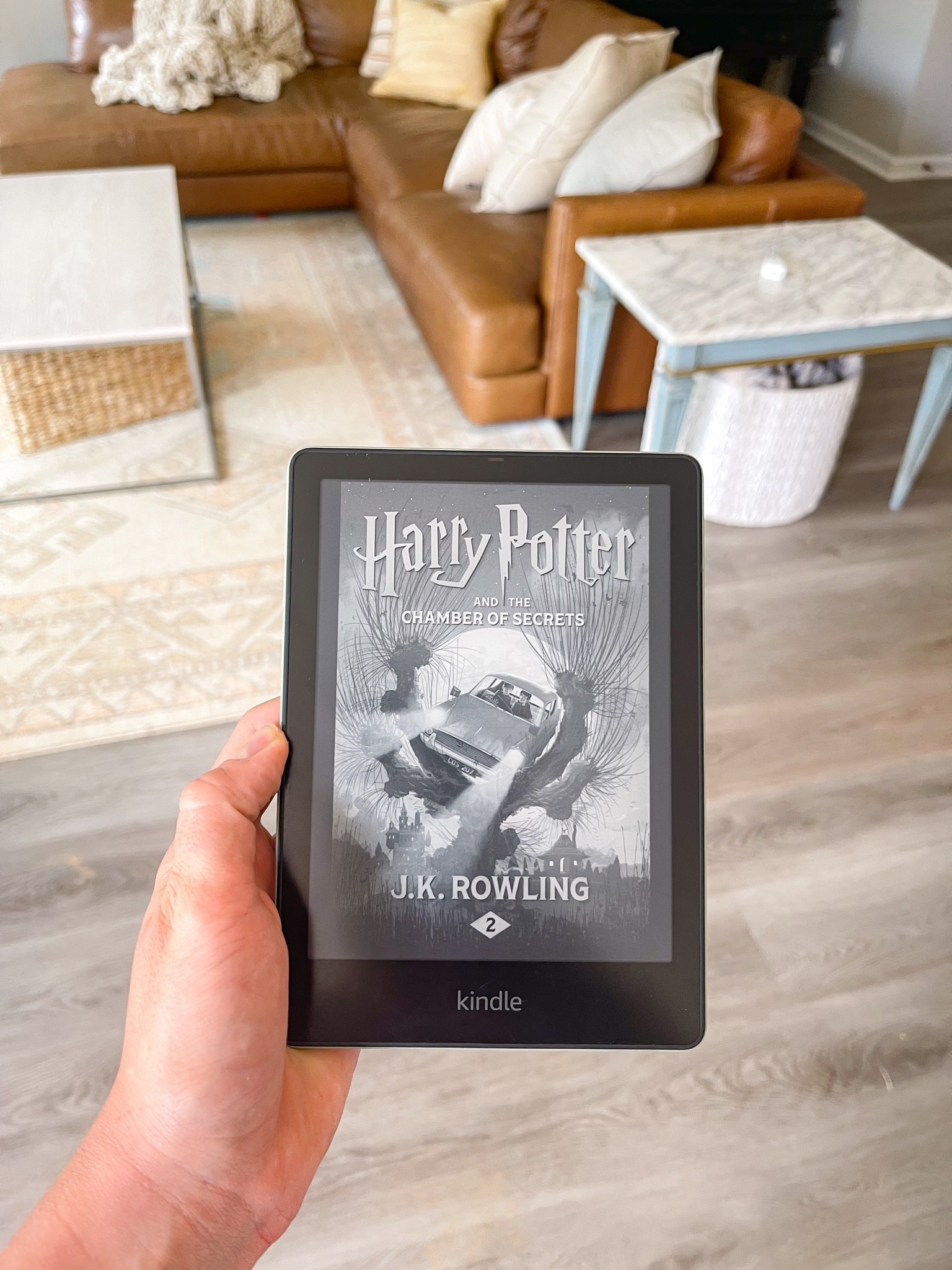 Michael got me a Kindle for my birthday and 100% an amazing decision that has made reading so much easier with babies + being on the go!! Linking my specific Kindle here! 