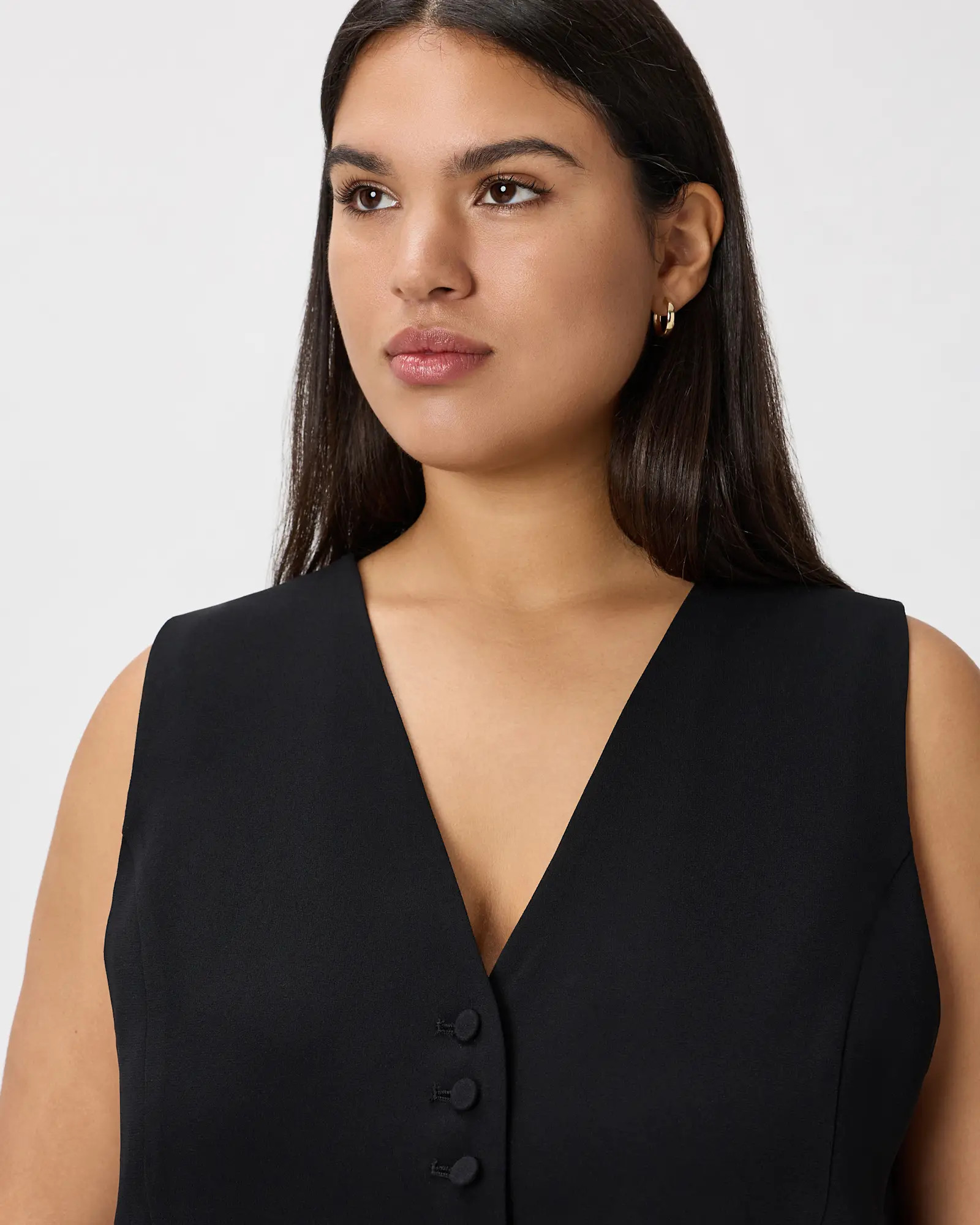 Fluid Crepe Vest | Quince