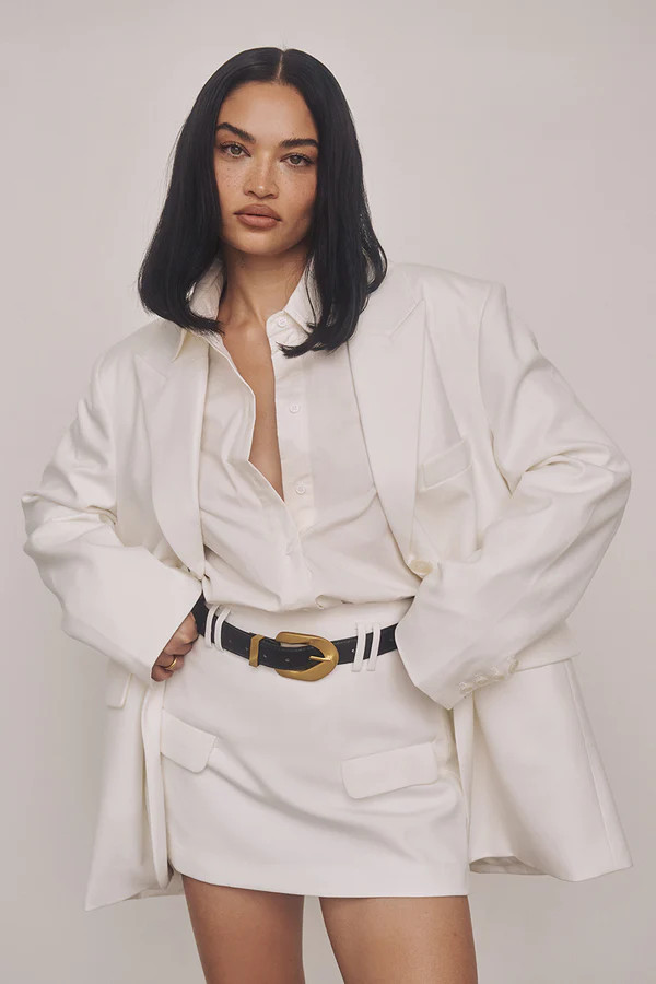 BROOKLYN WHITE SKORT | DISSH