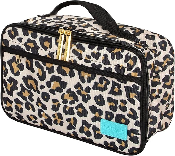 Posh Peanut Lunch Bag for Girls - Water Resistant and Insulated Lunchbag with Extra Storage and N... | Amazon (US)