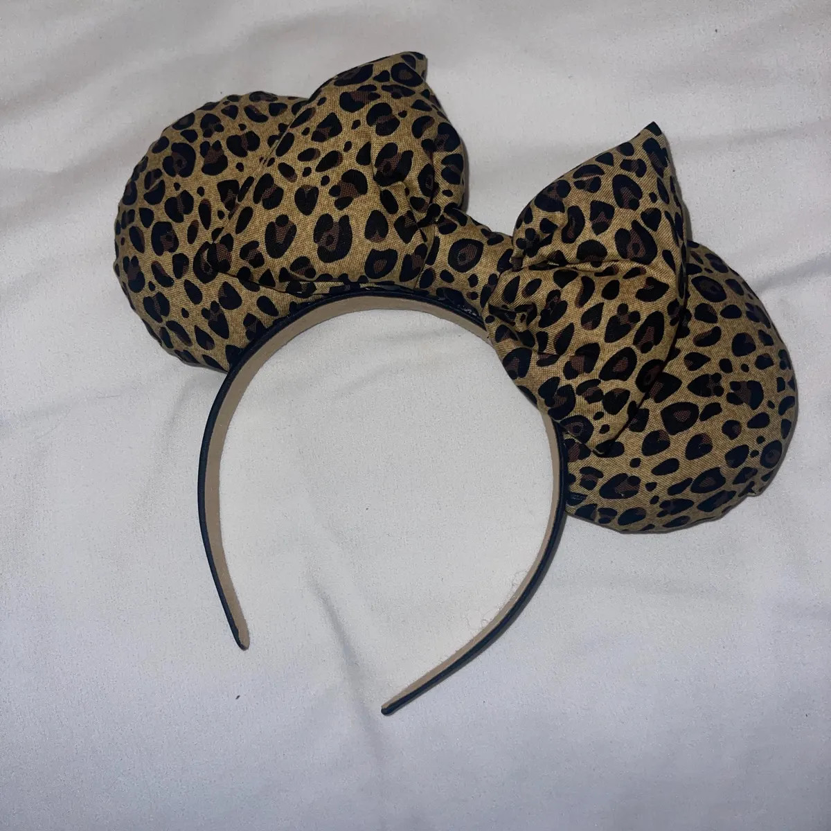 Cheetah Minnie Ears, Animal Print Minnie Ears, Disney Ears, Disney Headband, Mickey Mouse Ears, M... | Etsy (US)