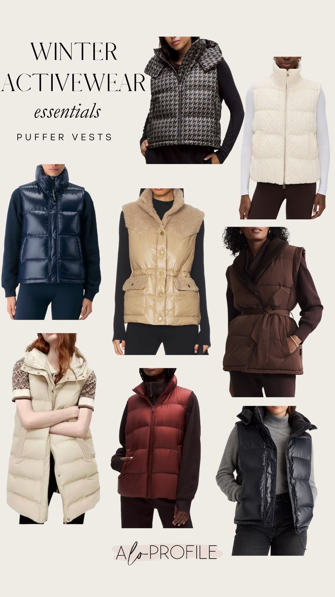 Winter Wardrobe Essentials: Puffer Vests // winter style, winter coat, winter outfit, winter jacket, winter outfit inspo, cold weather outfit, winter jackets trending, winter coats trending, winter outerwear, winter closet staples