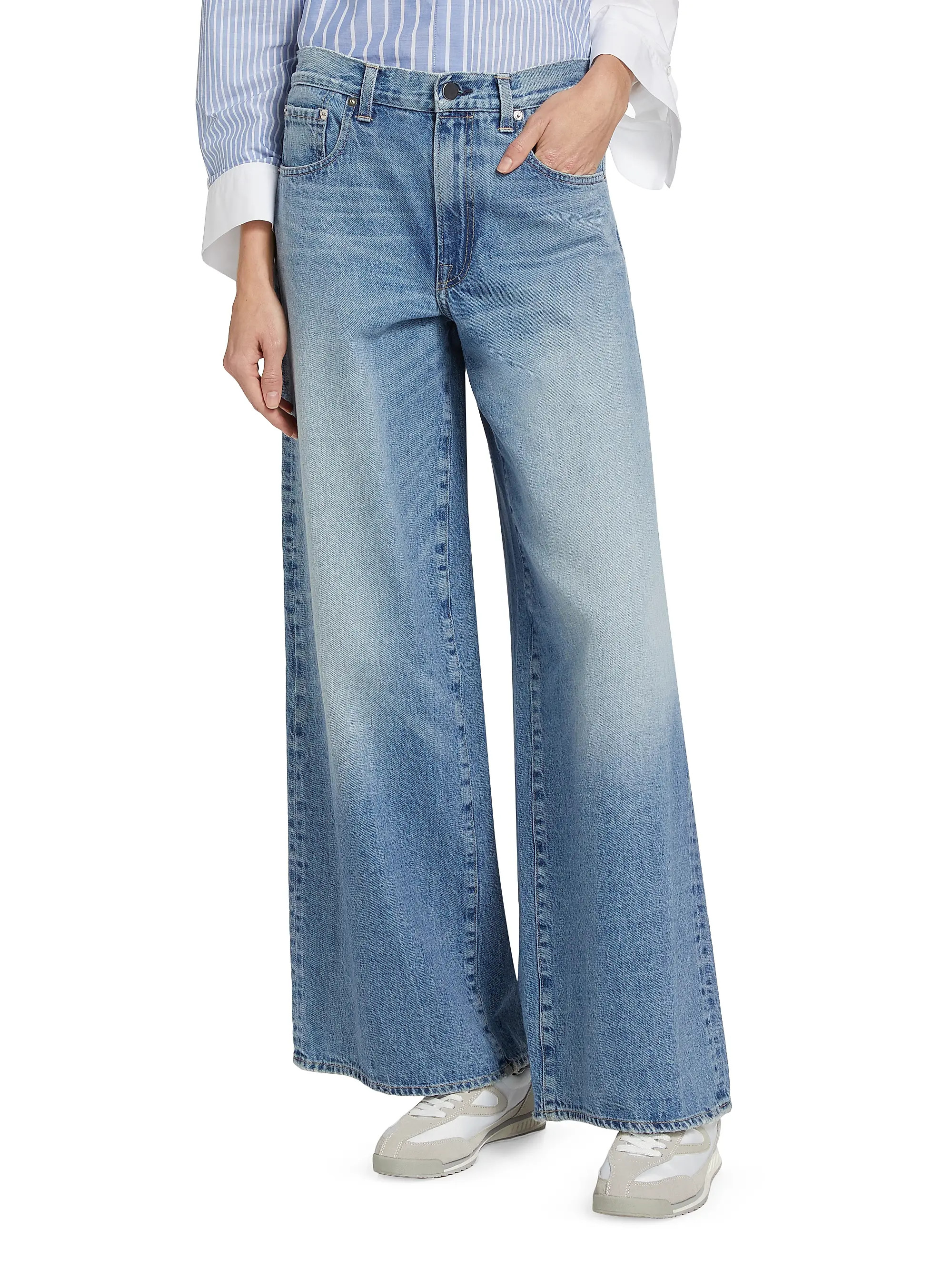 Tiny Dancer Wide-Leg Jeans | Saks Fifth Avenue