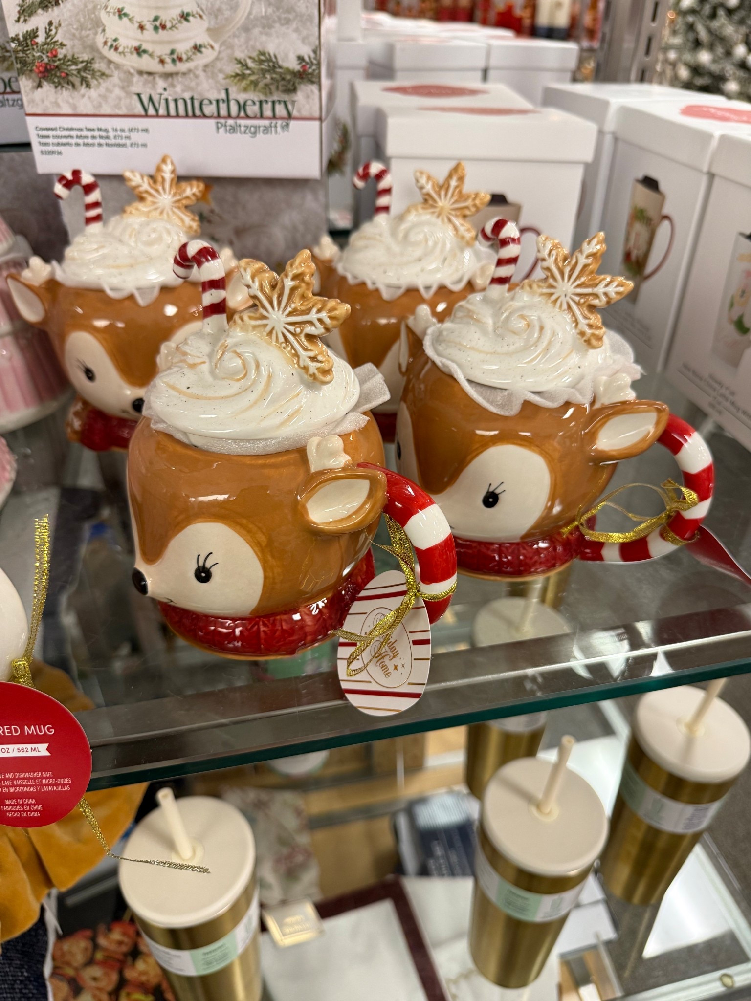 The cutest rain deer mug 🦌♥️

#LTKHome #LTKHoliday #LTKSeasonal