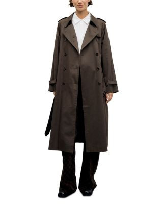 Gerard Darel Serge Long Trench Coat | Bloomingdale's (US)