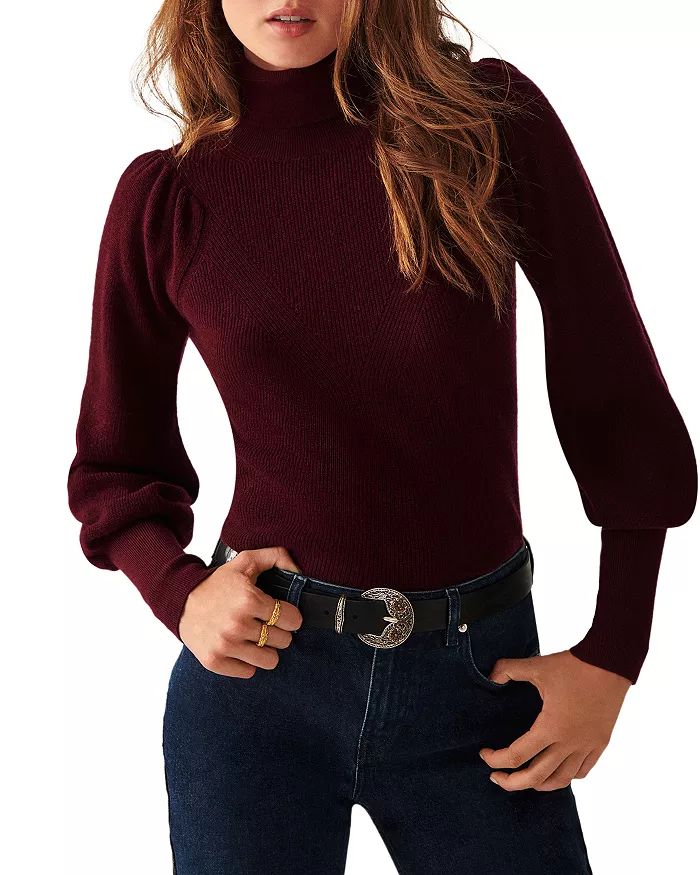 Eden Balloon Sleeve Wool Sweater | Bloomingdale's (US)