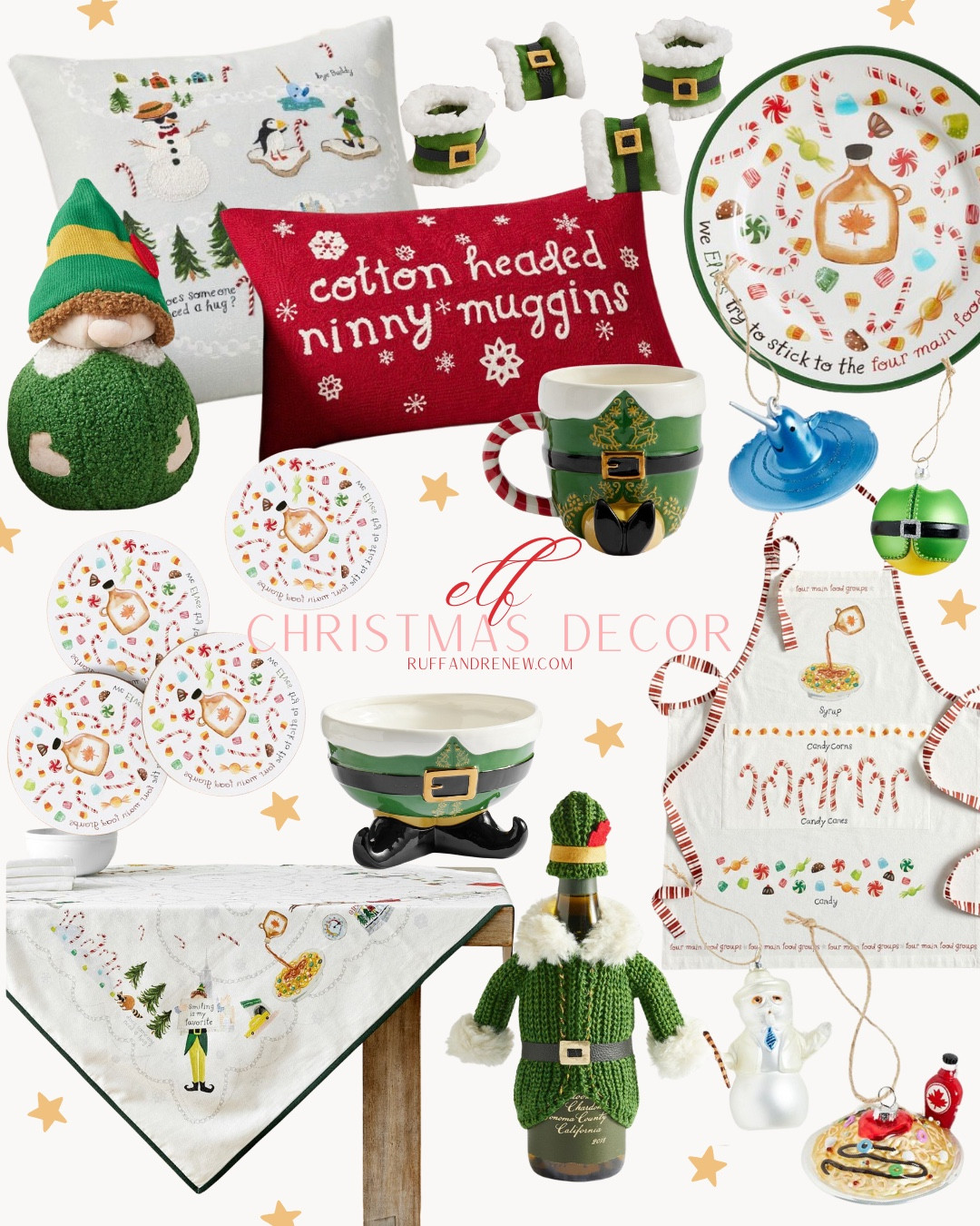 Elf / elf Christmas decor / Christmas decor / Christmas decorations / holiday decor / cozy Christmas / vintage Christmas / garland / Christmas trees / Christmas vibes / mantle decor / tree decor / Christmas entertaining / Christmas hosting / holidays for kids / Christmas decor for kids / family Christmas decor

#LTKHoliday #LTKSeasonal #LTKHome