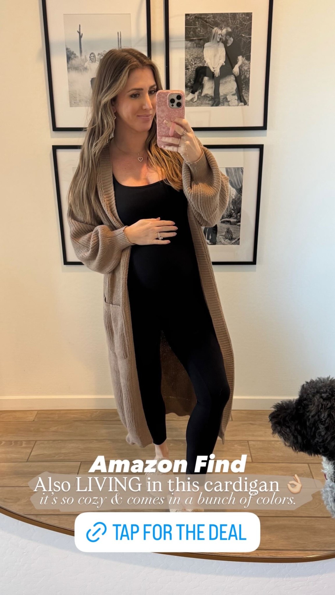 Cozy winter outfit idea! 

Bump style 
Maternity jumpsuit 
Women’s sweater 

#LTKmomlife #LTKSeasonal