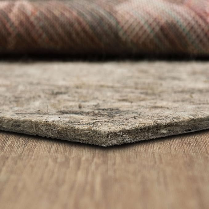 Mohawk Home 9' x 12' Non Slip Grip Rug Pad 1/2" Thick Dual Surface Felt Cushion + Rubber Gripper ... | Amazon (US)